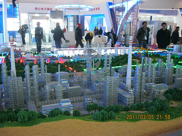 响水县工业模型