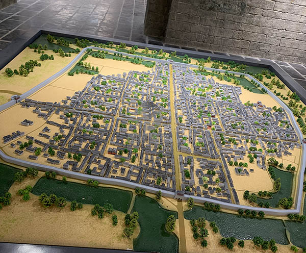 响水县建筑模型